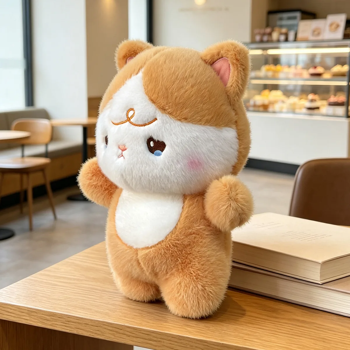 Y3724 拖脸哭哭小猫(双手托腮泪汪汪·破防委屈萌)