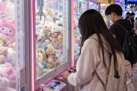 甩爪内丢机操控与爪子天车特写