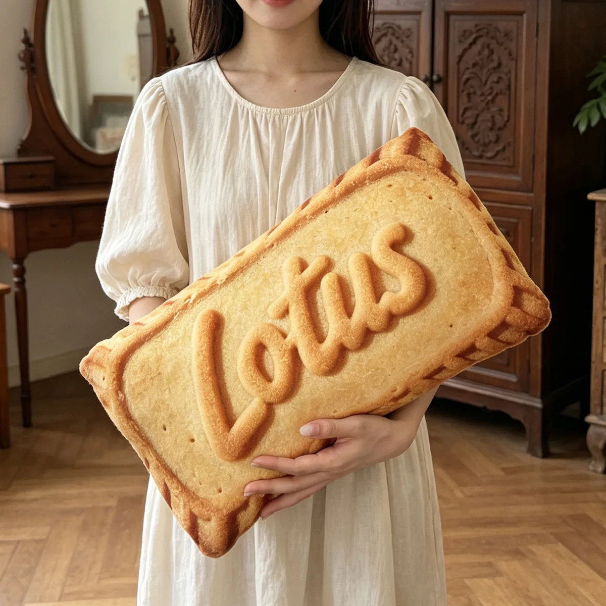Y3708 苏打饼干抱枕(大抓兑换)
